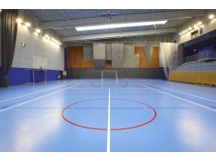 6.0mm gem design multifunctional PVC sports flooring for Gymnasium