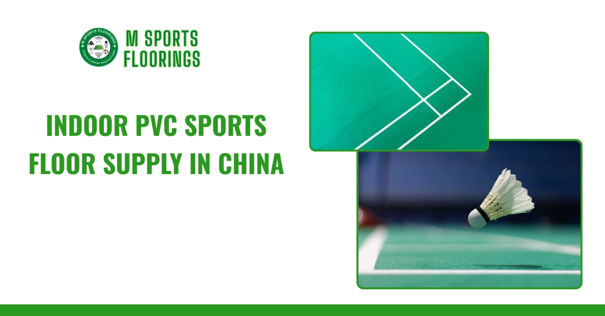 Indoor PVC Sports Floor Supply in China