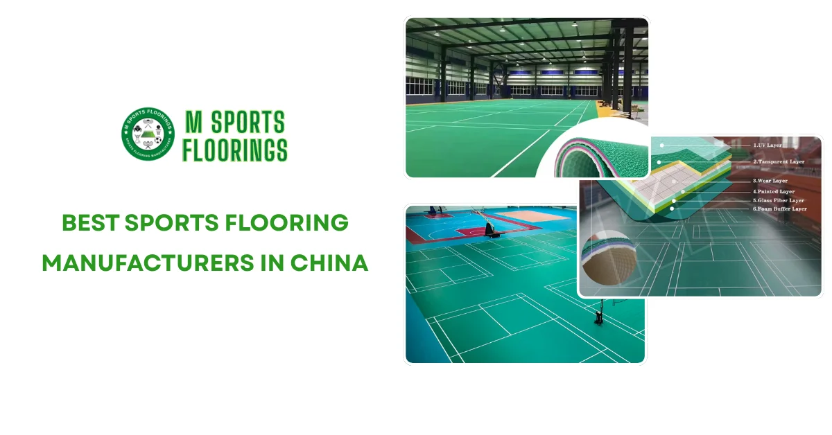 Best Sports Flooring Manufacturers in China