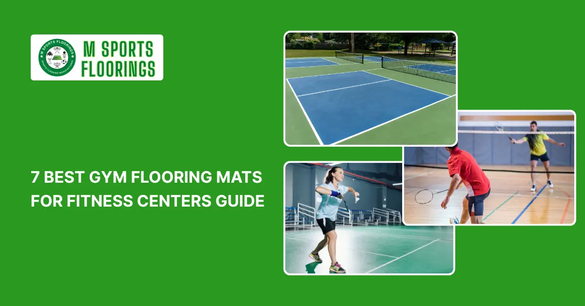 Gym Flooring Mats for Fitness Centers