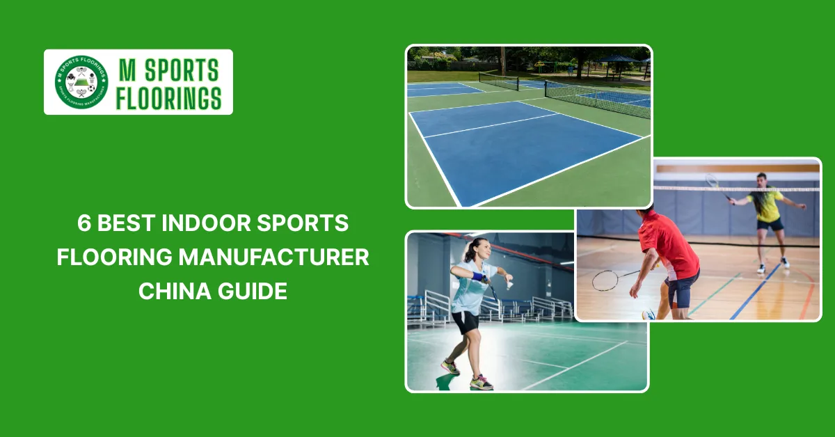 indoor sports flooring manufacturer china