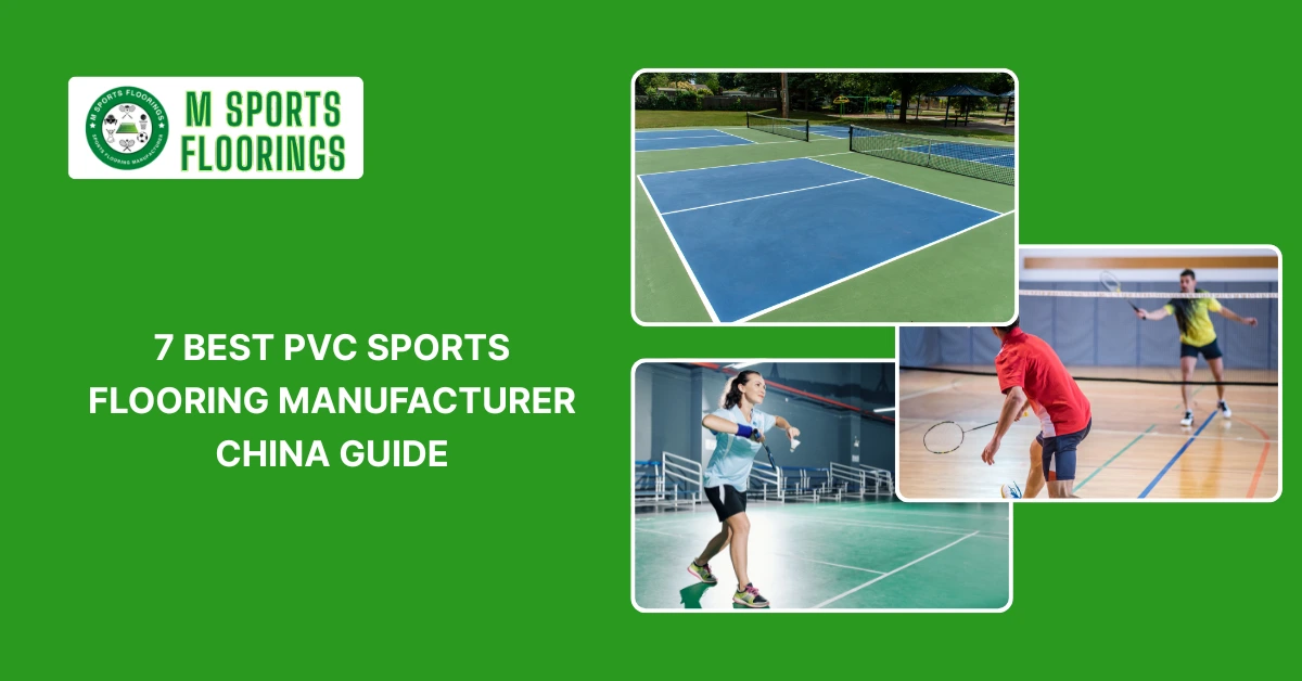 best pvc sports flooring manufacturer china