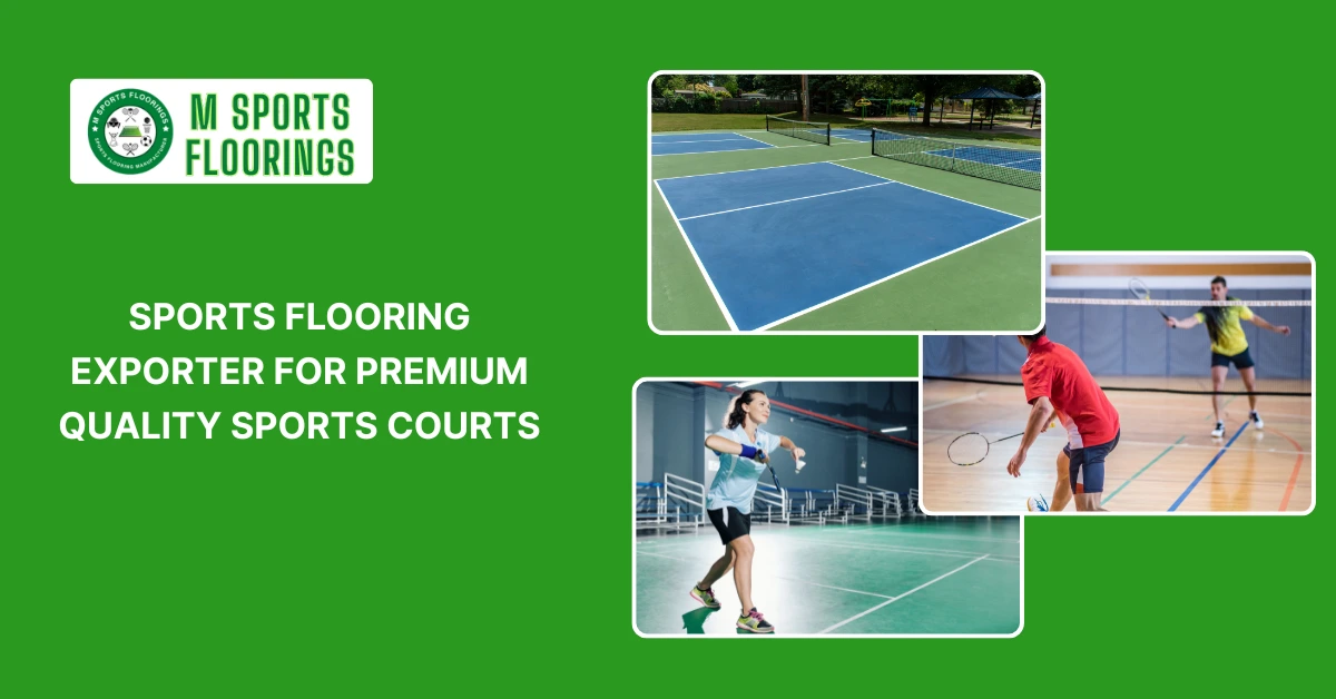 sports flooring exporter